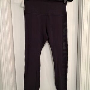 Limited Edition Lululemon Black Leggings